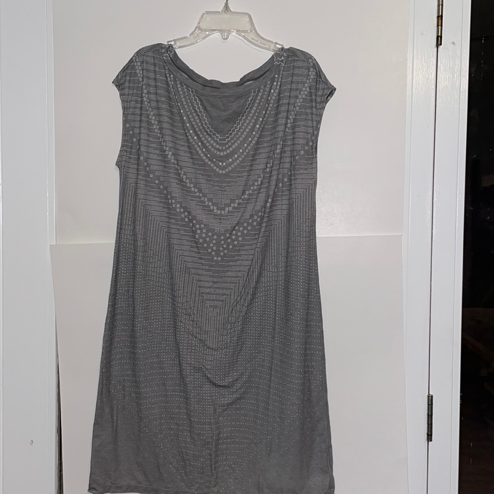 PrAna green Cutt Off Women’s dress Size Large
